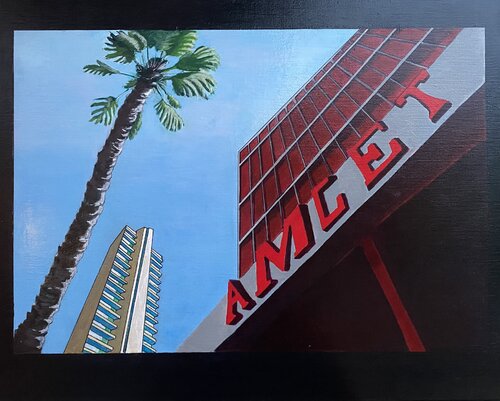 "Californie, l’Amérique des lumières" by Jean Paul ROLAND, Painting for Sale on Select