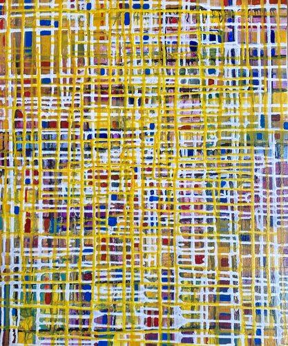 Épure Urbaine 1 by Jean Paul ROLAND, Painting for Sale on Select