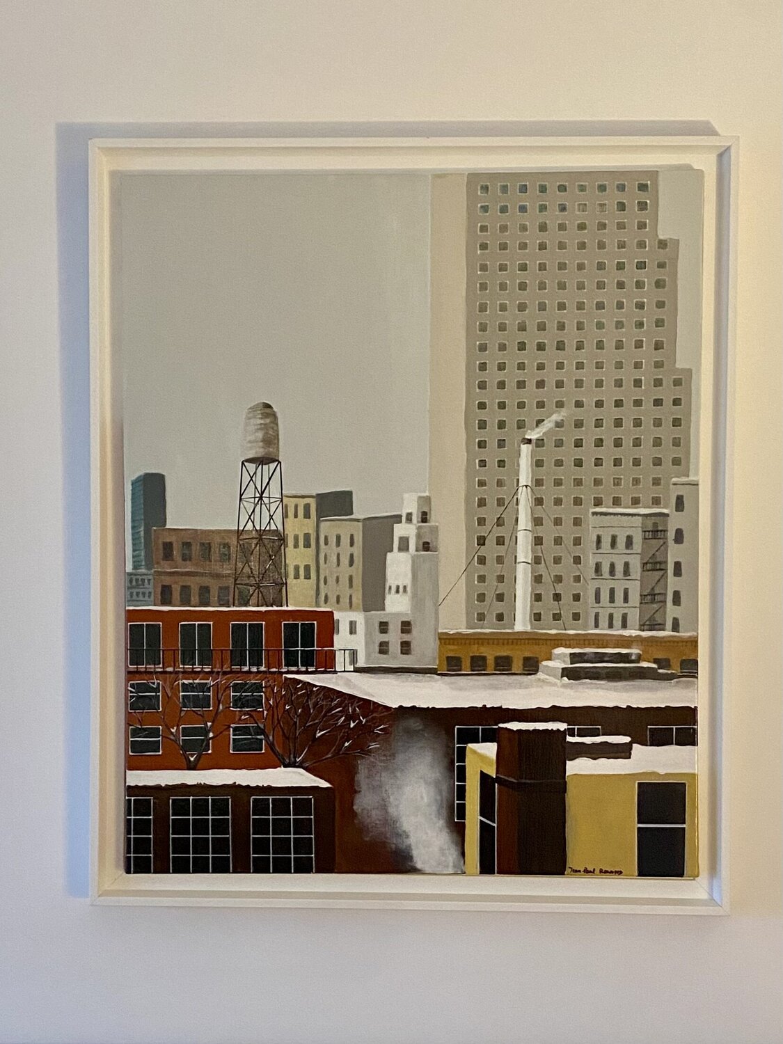NYC W17 Jean Paul ROLAND Original painting for sale