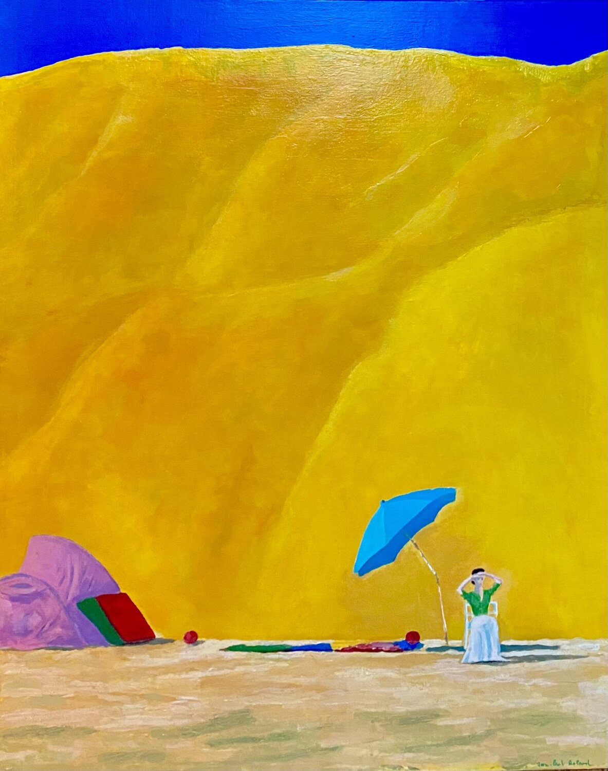 Bord de mer 2 Jean Paul ROLAND Original painting for sale