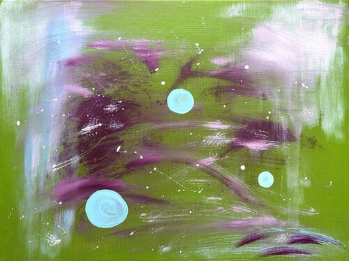 New Earth by Sandra Salzsieder, Painting for Sale on Select