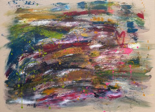 Focus Heart by Sandra Salzsieder, Painting for Sale on Select