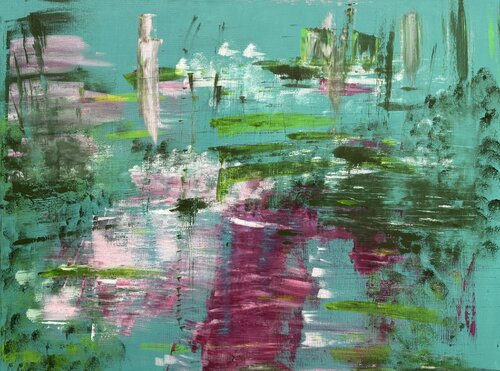 Erdung by Sandra Salzsieder, Painting for Sale on Select