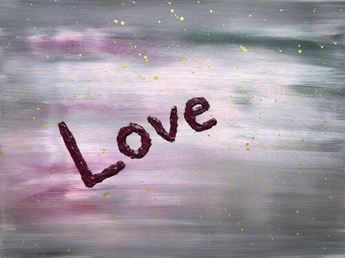 Love by Sandra Salzsieder, Painting for Sale on Select