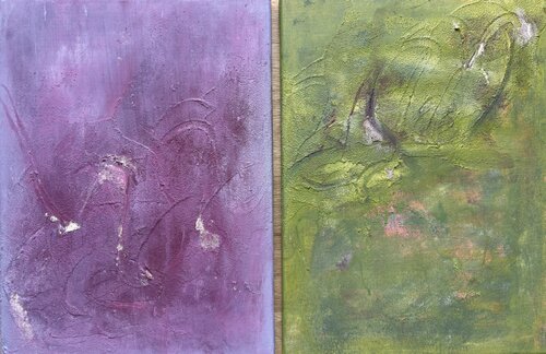 Tiefe Freundschaft by Sandra Salzsieder, Painting for Sale on Select