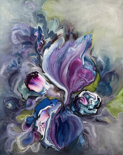 Harmony in chaos by Yuliia Poraiko, Painting for Sale on Select