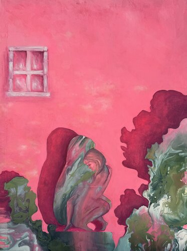In a little hideaway by Yuliia Poraiko, Painting for Sale on Select