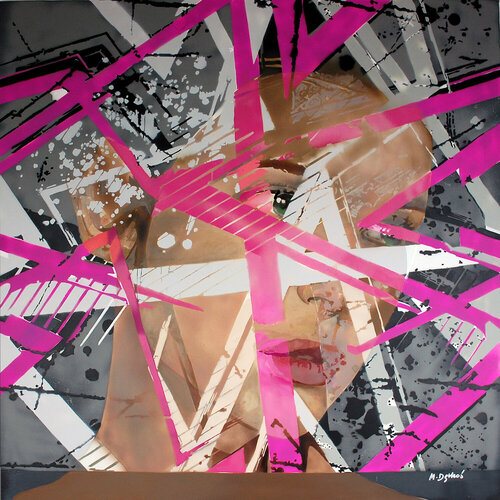 Kinetic sum by Monika Dętkoś, Painting for Sale on Select