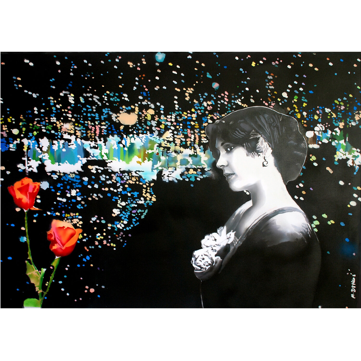 Madame R Monika Dętkoś Original painting for sale