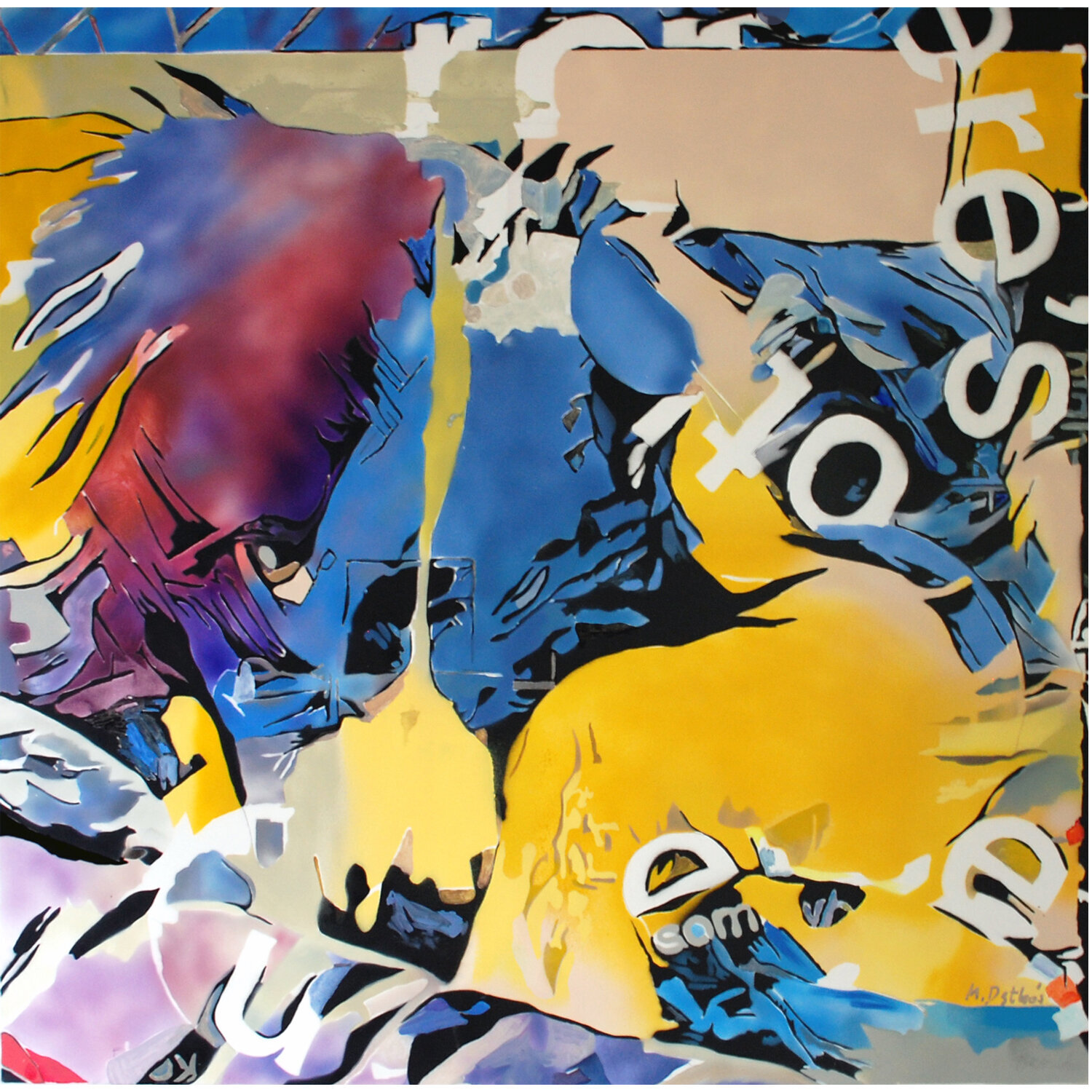 Wild Monika Dętkoś Original painting for sale