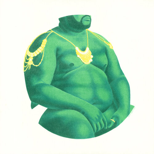 Contemplation by Marie Casaÿs, Drawing for Sale on Select