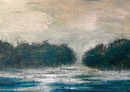 Twilight by Farnoosh Ashrafi, Painting for Sale on Select