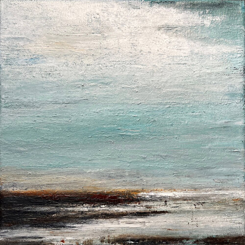 Quiet Expanse by Farnoosh Ashrafi, Painting for Sale on Select