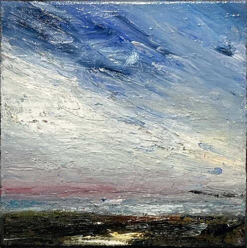 Sky over Provence by Farnoosh Ashrafi, Painting for Sale on Select