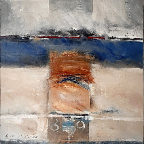 Harbor Mark I by Farnoosh Ashrafi, Painting for Sale on Select