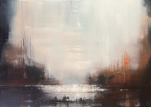 Suspension by Farnoosh Ashrafi, Painting for Sale on Select
