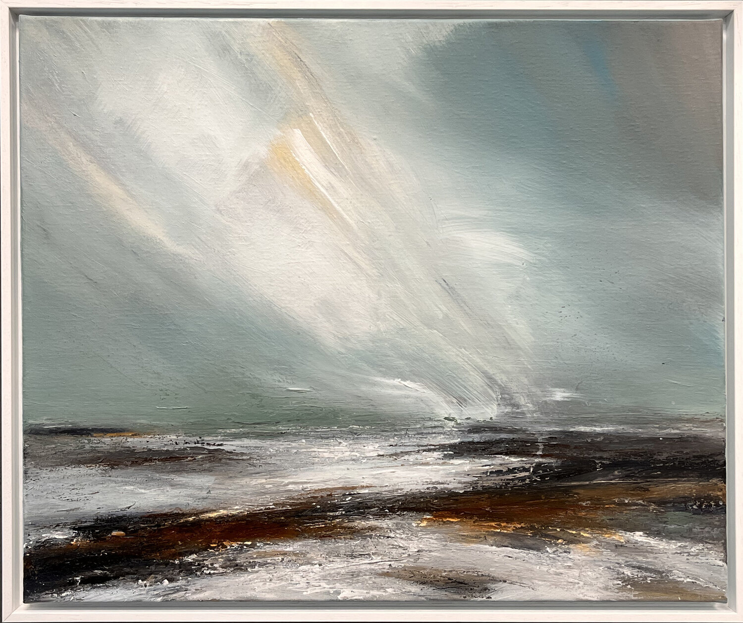 Where the Light Fades Farnoosh Ashrafi Original painting for sale