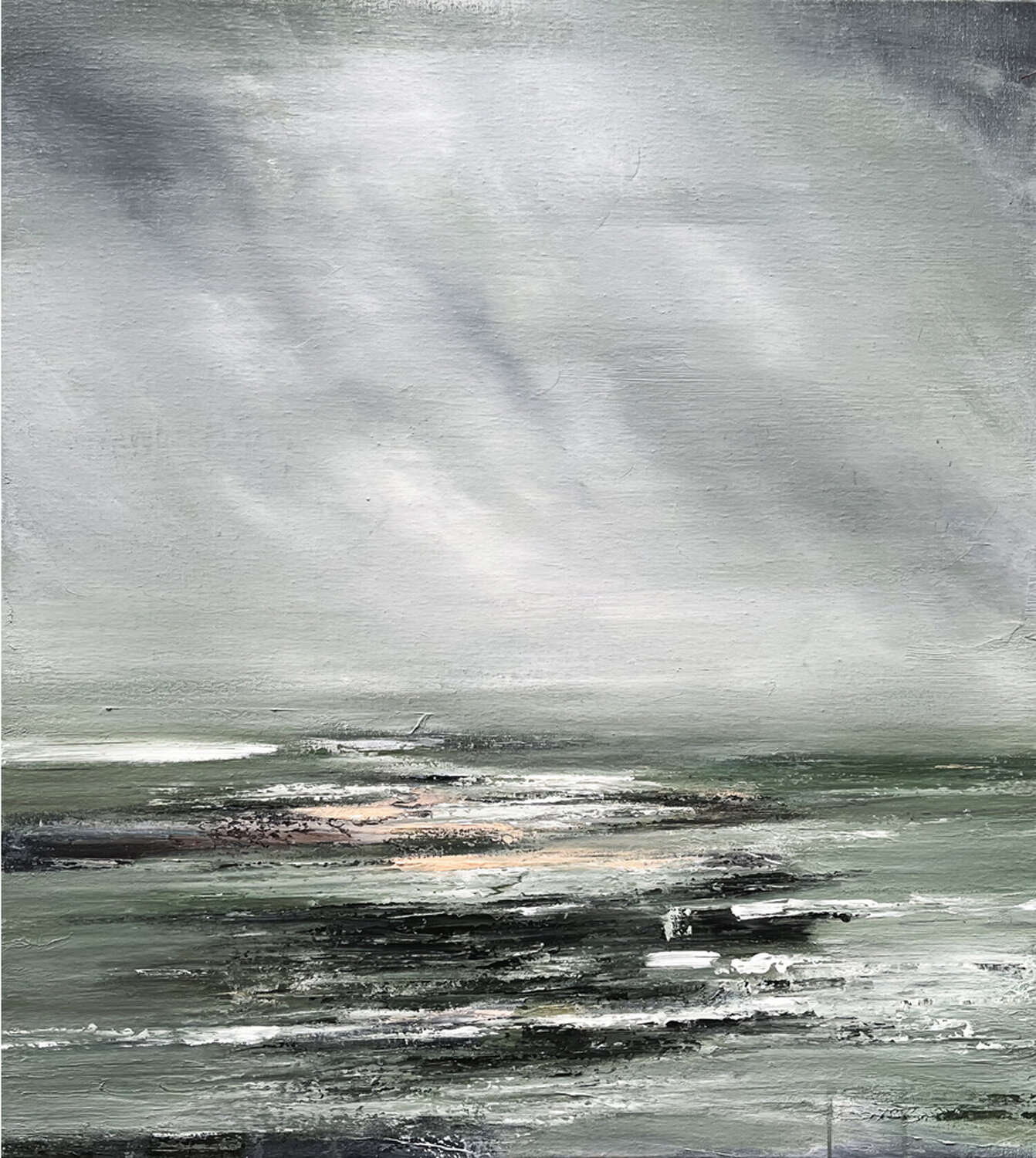 Northern Light Farnoosh Ashrafi Original painting for sale