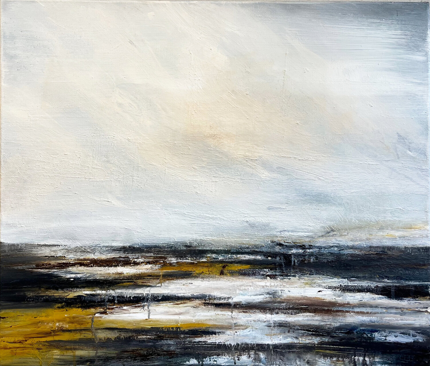 Hidden Paths 1 Farnoosh Ashrafi Original painting for sale