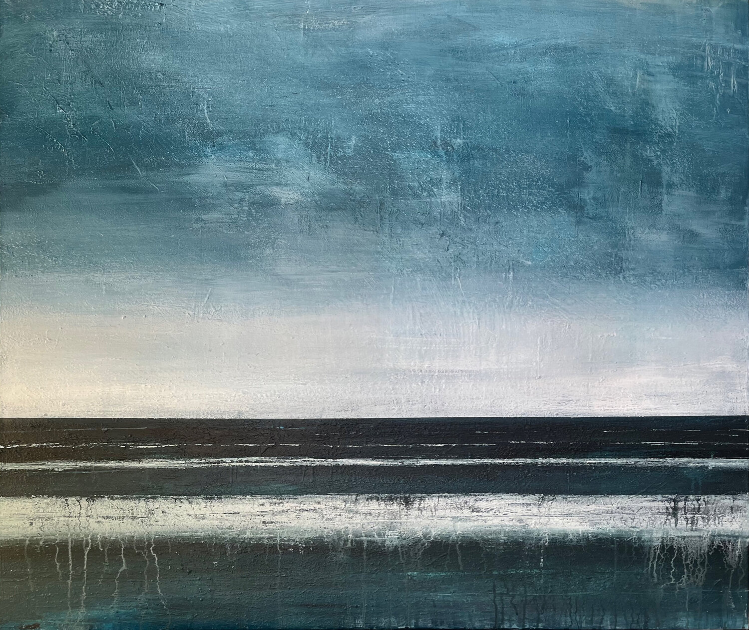 Seascape 2/25 Farnoosh Ashrafi Original painting for sale