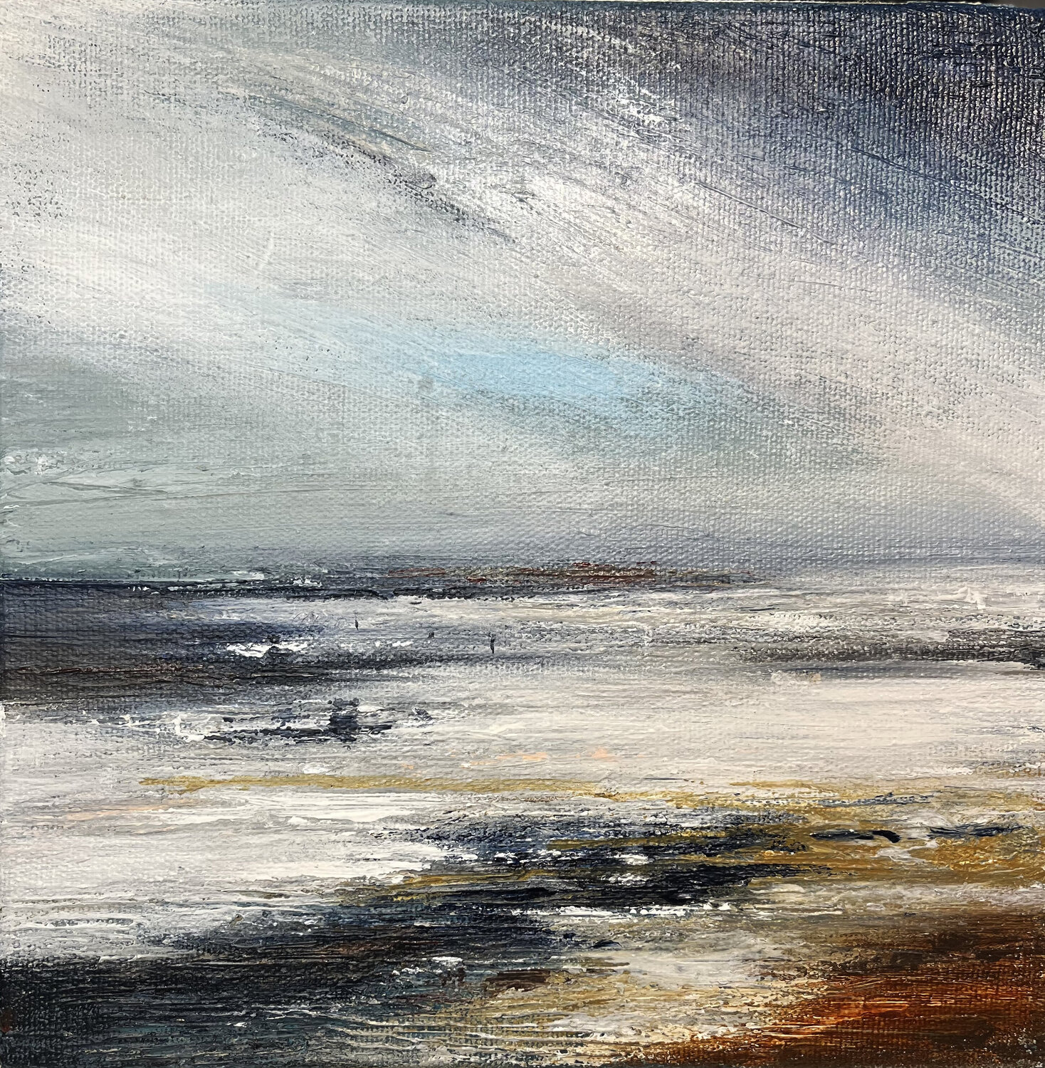 Silent Vastness Farnoosh Ashrafi Original painting for sale