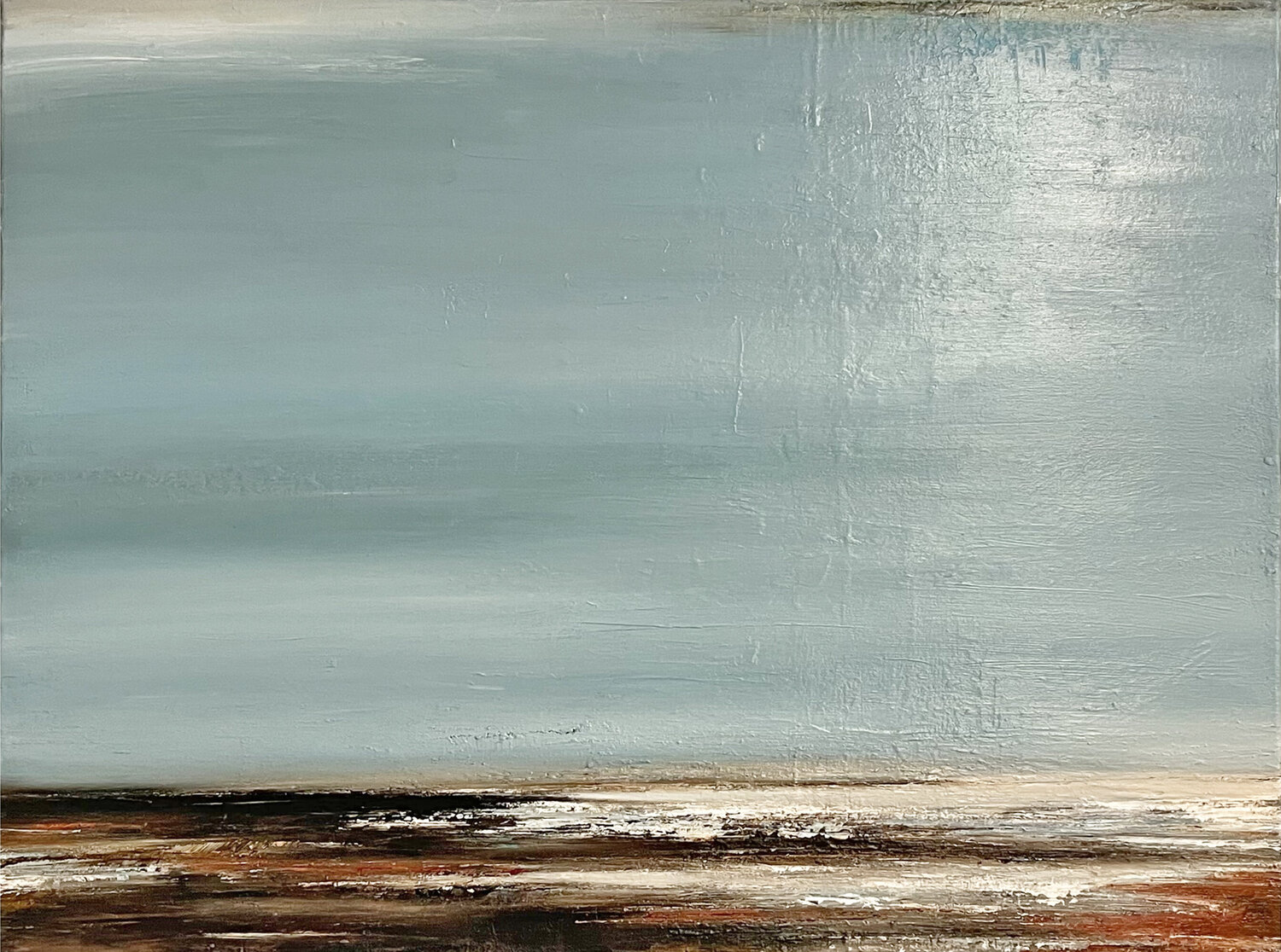 Silent Horizon Farnoosh Ashrafi Original painting for sale
