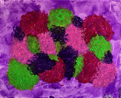 PENSEE ARBORESCENTE 5 by Nathalie PRADEL, Painting for Sale on Select
