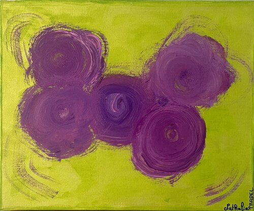 PENSÉE ARBORESCENTE  6 by Nathalie PRADEL, Painting for Sale on Select