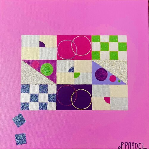 PETIT CASSE TÊTE 1 by Nathalie PRADEL, Painting for Sale on Select