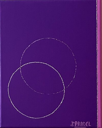 Enchanted Eclipse by Nathalie PRADEL, Painting for Sale on Select