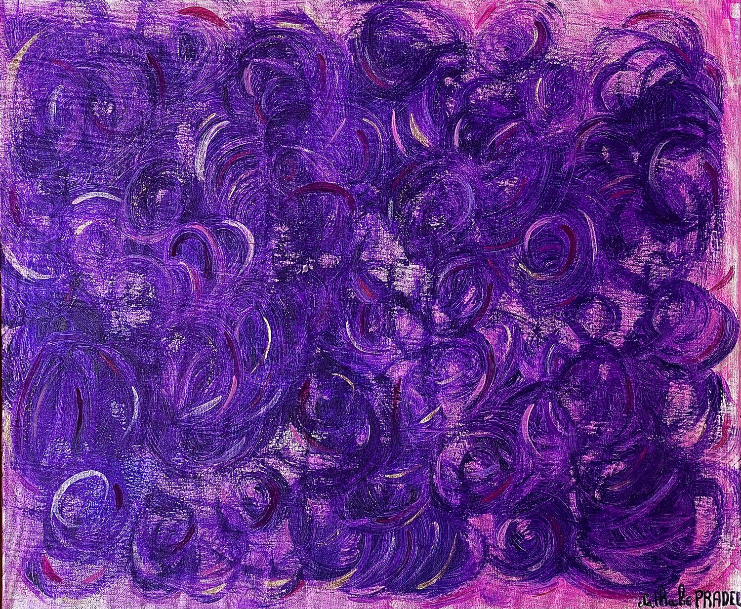 PENSEE ARBORESCENTE 1 Nathalie PRADEL Original painting for sale