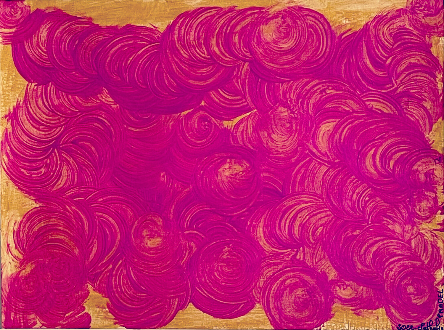 Arborescent Thinking  13/14 paper Nathalie PRADEL Original painting for sale