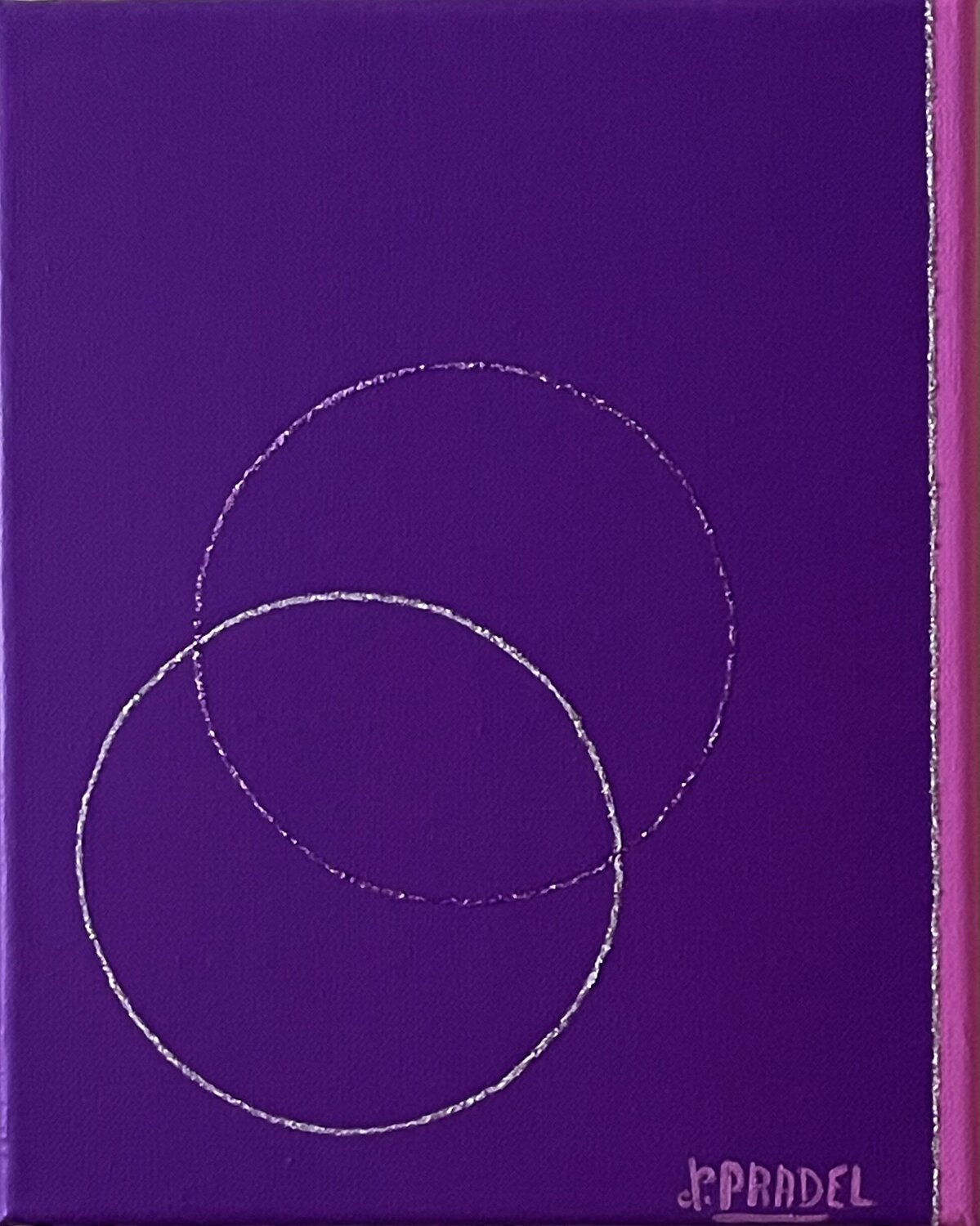 Enchanted Eclipse Nathalie PRADEL Original painting for sale