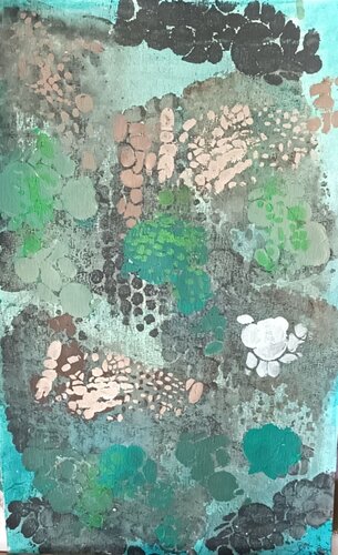 BULLES by Dominique nizard, Painting for Sale on Select