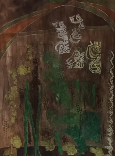 AUTOMNE by Dominique nizard, Painting for Sale on Select
