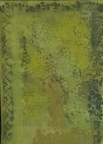 BULLES DE CHAMPAGNE by Dominique nizard, Painting for Sale on Select