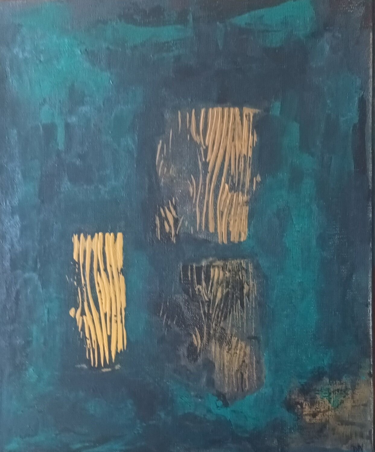 HERBES Dominique nizard Original painting for sale