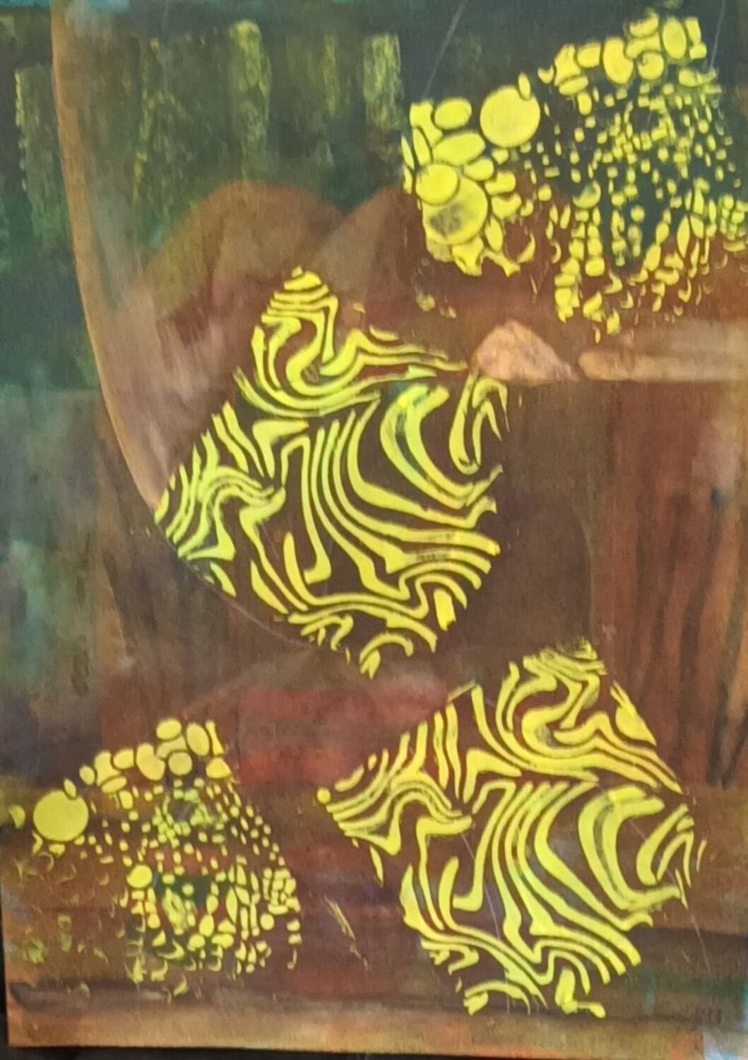 EQUILIBRE Dominique nizard Original painting for sale