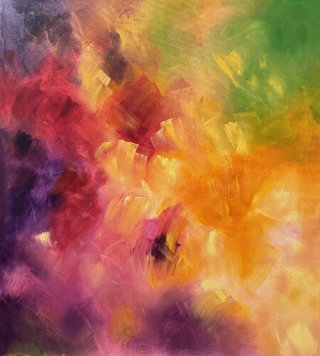 L'ASSOLUTO II by BARBARA CAPUTO, Painting for Sale on Select