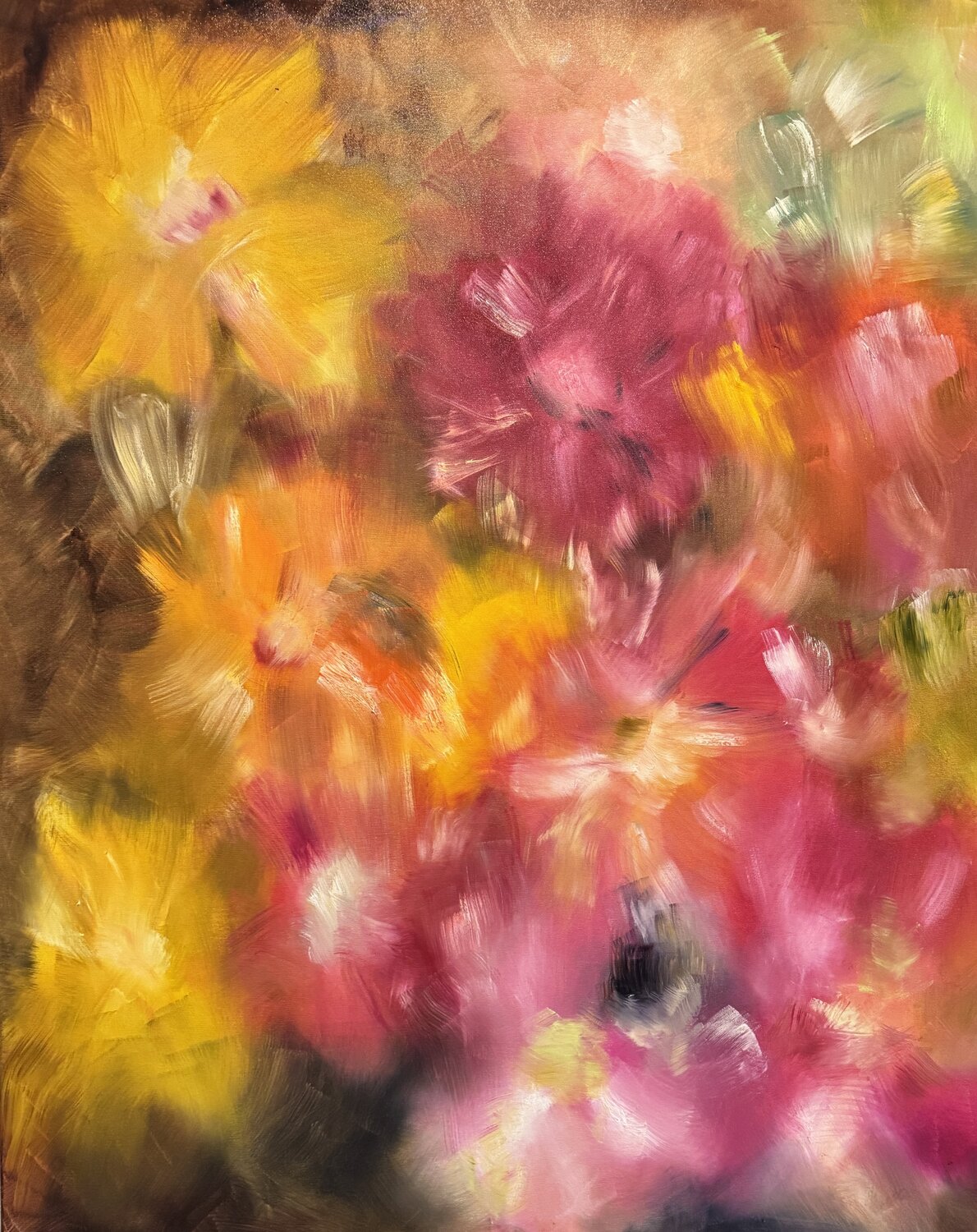 Sussurri onirici III BARBARA CAPUTO Original painting for sale