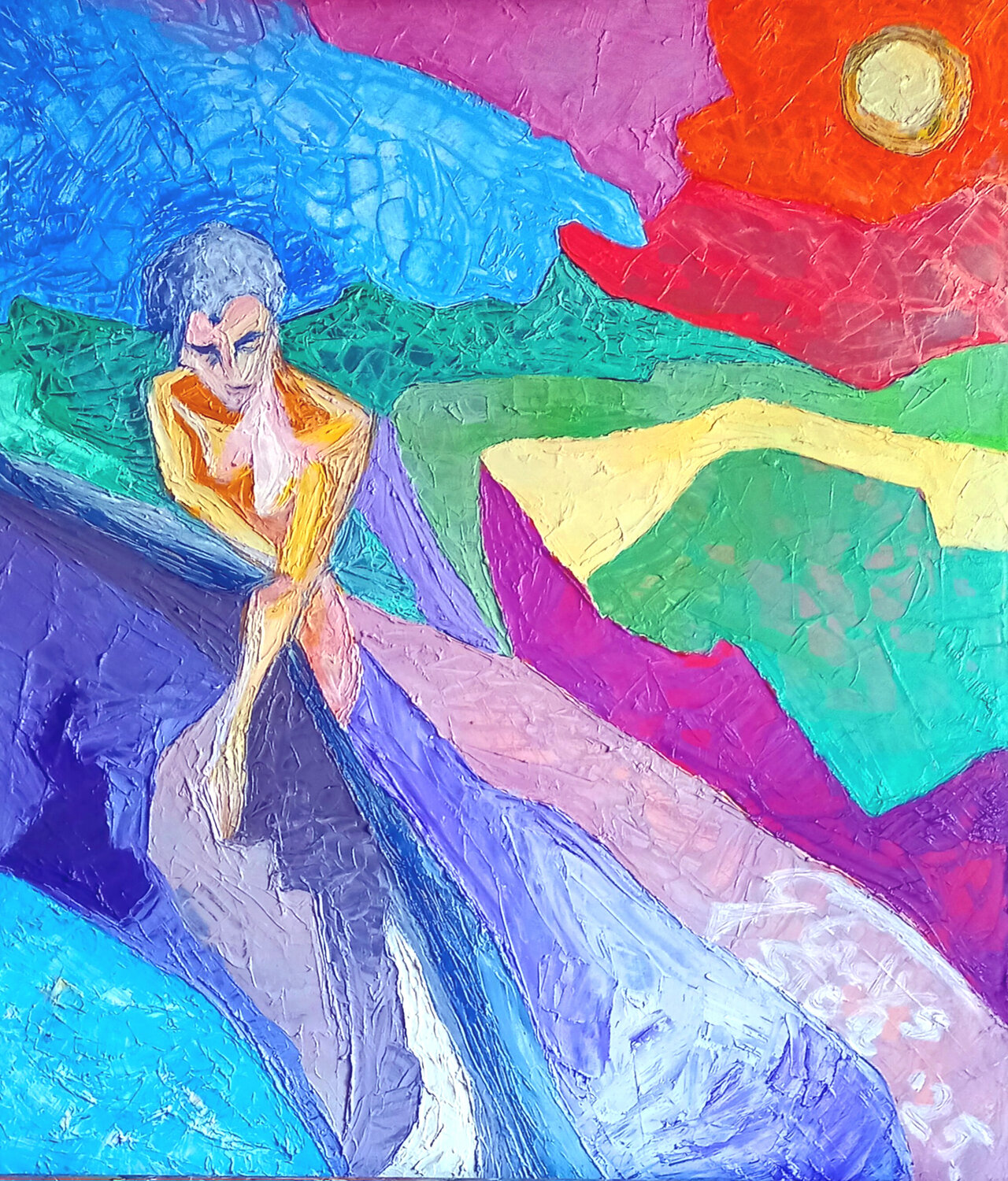 Nessuna parola Gladys Sica Original painting for sale