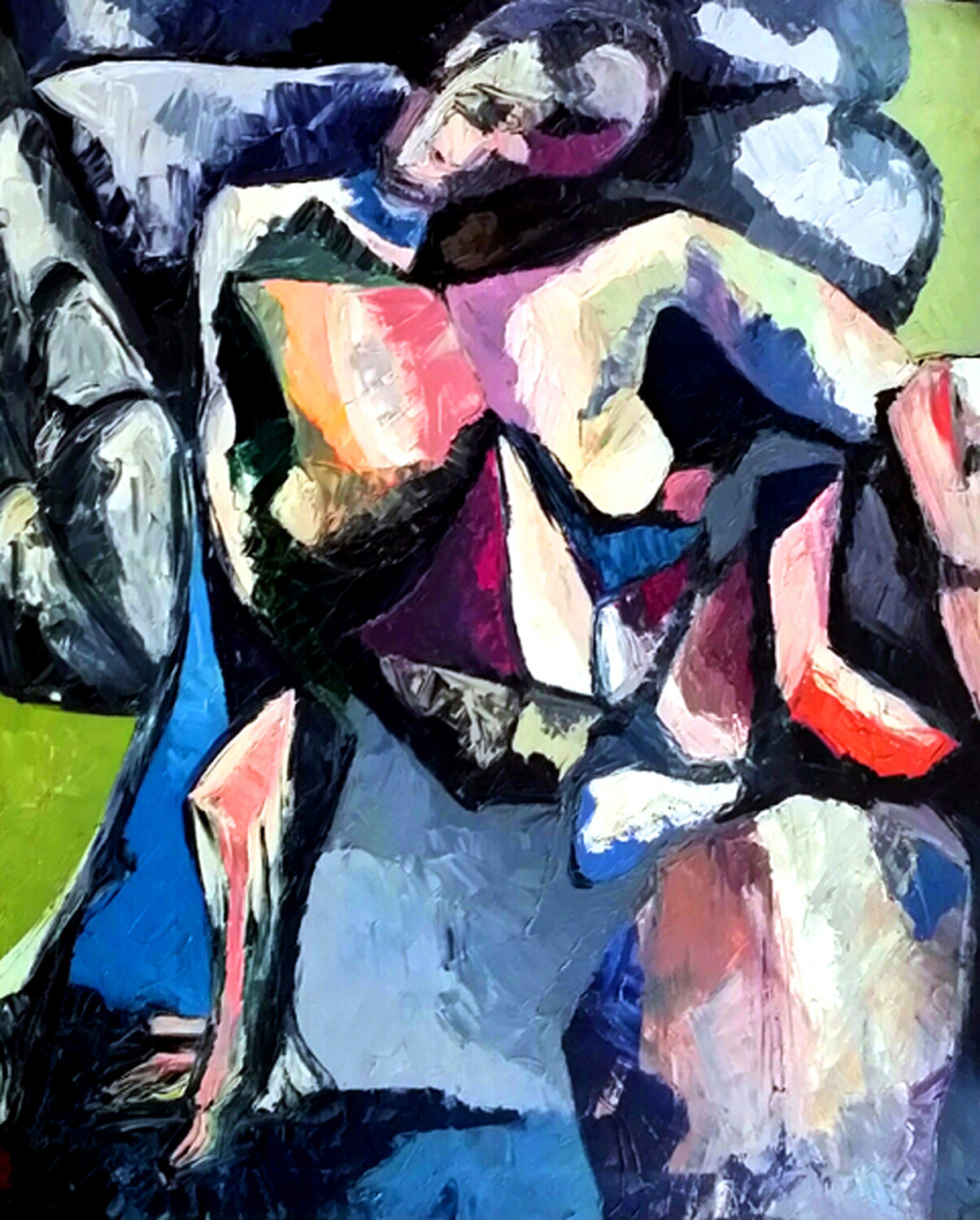 'Aspettativa futura' Gladys Sica Original painting for sale