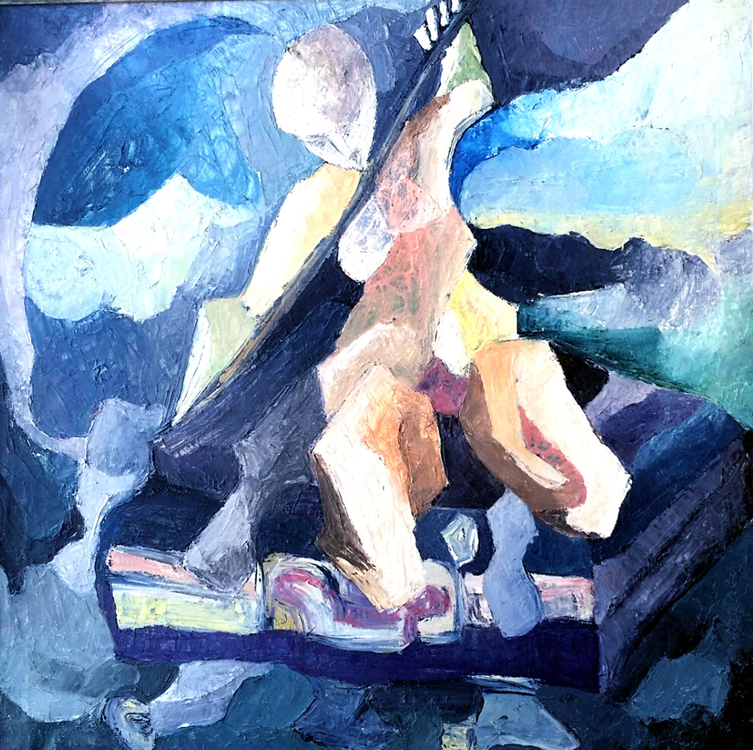 “Via mare” Gladys Sica Original painting for sale