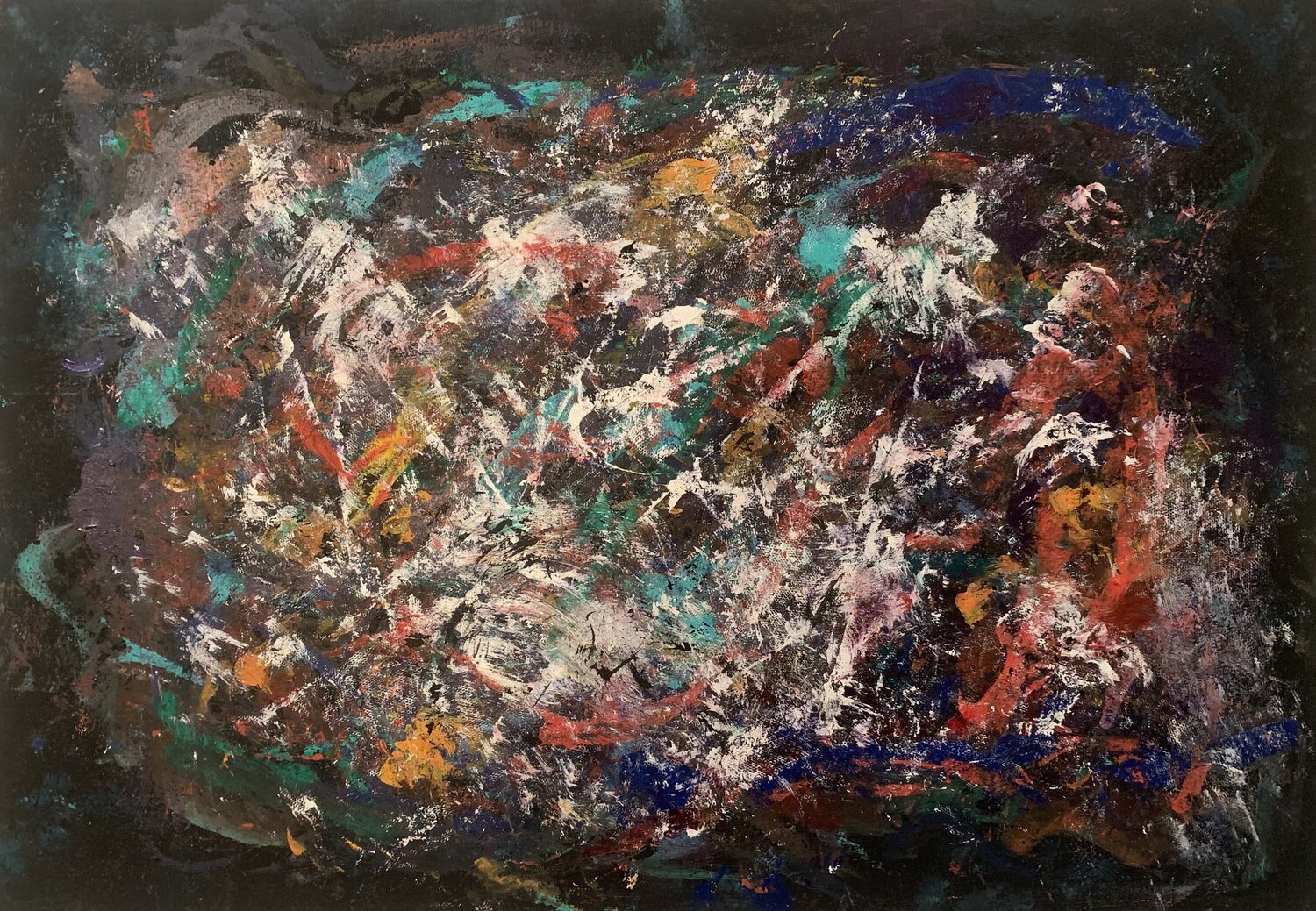 Spektrum der Hoffnung Carolin Schmidt Original painting for sale