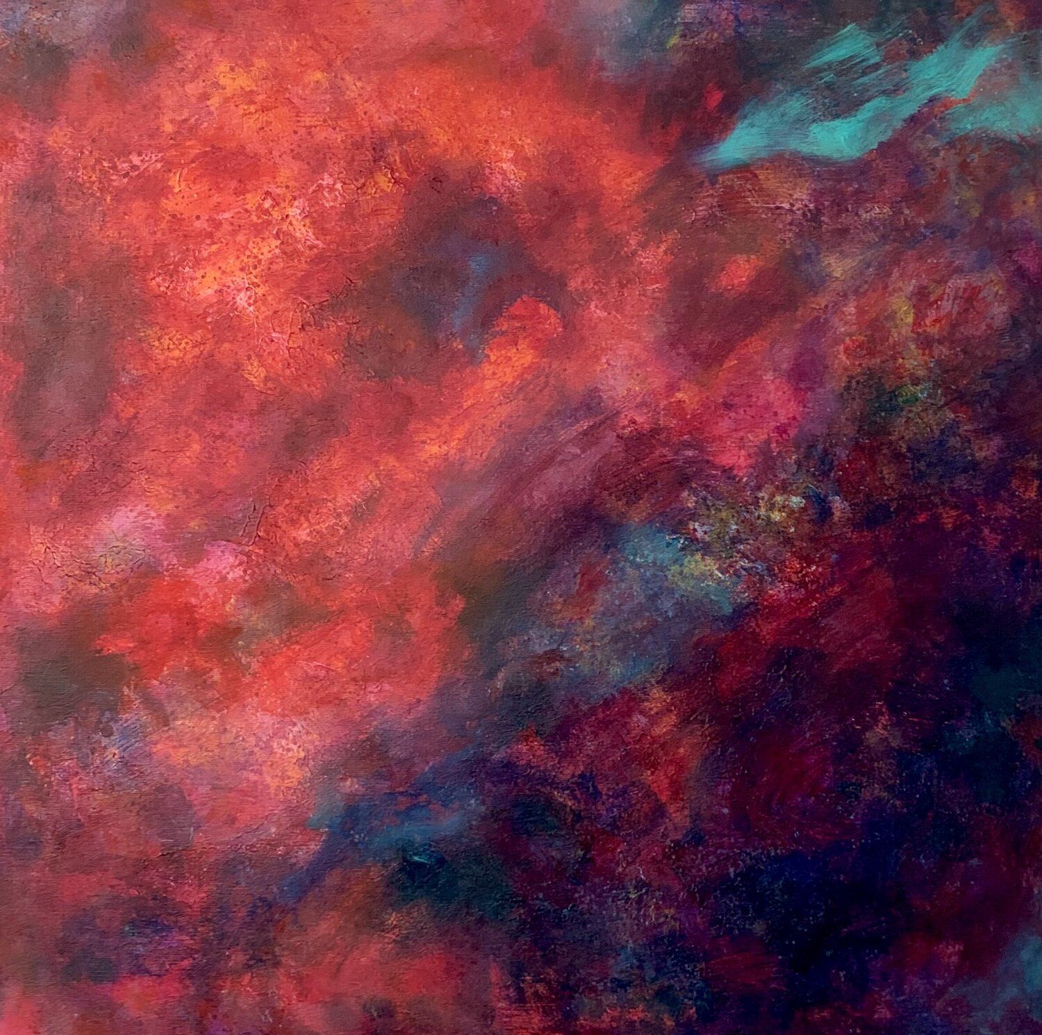 cielo mágico Carolin Schmidt Original painting for sale