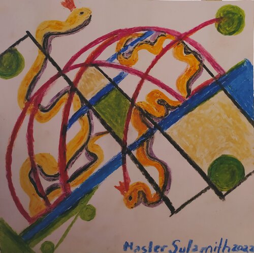 Snakes by Svetlana Ivanova, Drawing for Sale on Select