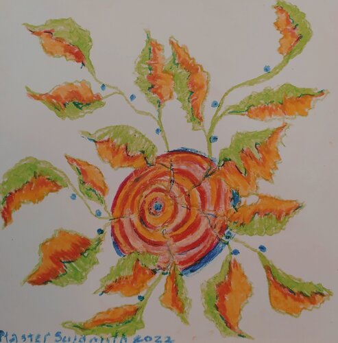 Paradise flowers 2 by Svetlana Ivanova, Drawing for Sale on Select