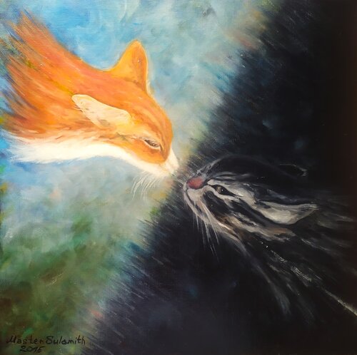 Twilight. The meeting of day and night by Svetlana Ivanova, Painting for Sale on Select