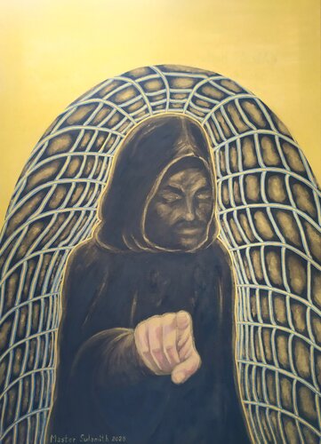 Pointing finger by Svetlana Ivanova, Drawing for Sale on Select