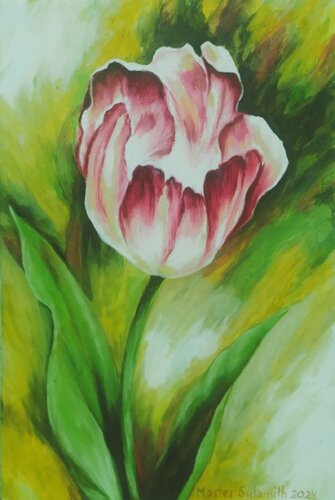 Spring comes with tulips by Svetlana Ivanova, Drawing for Sale on Select